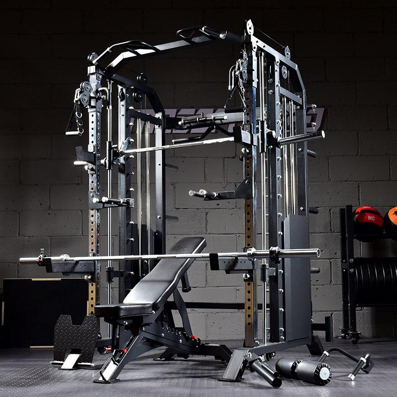 SQUAT RACK SMITH MACHINE COMBO – Ultimate Fitness Outlet