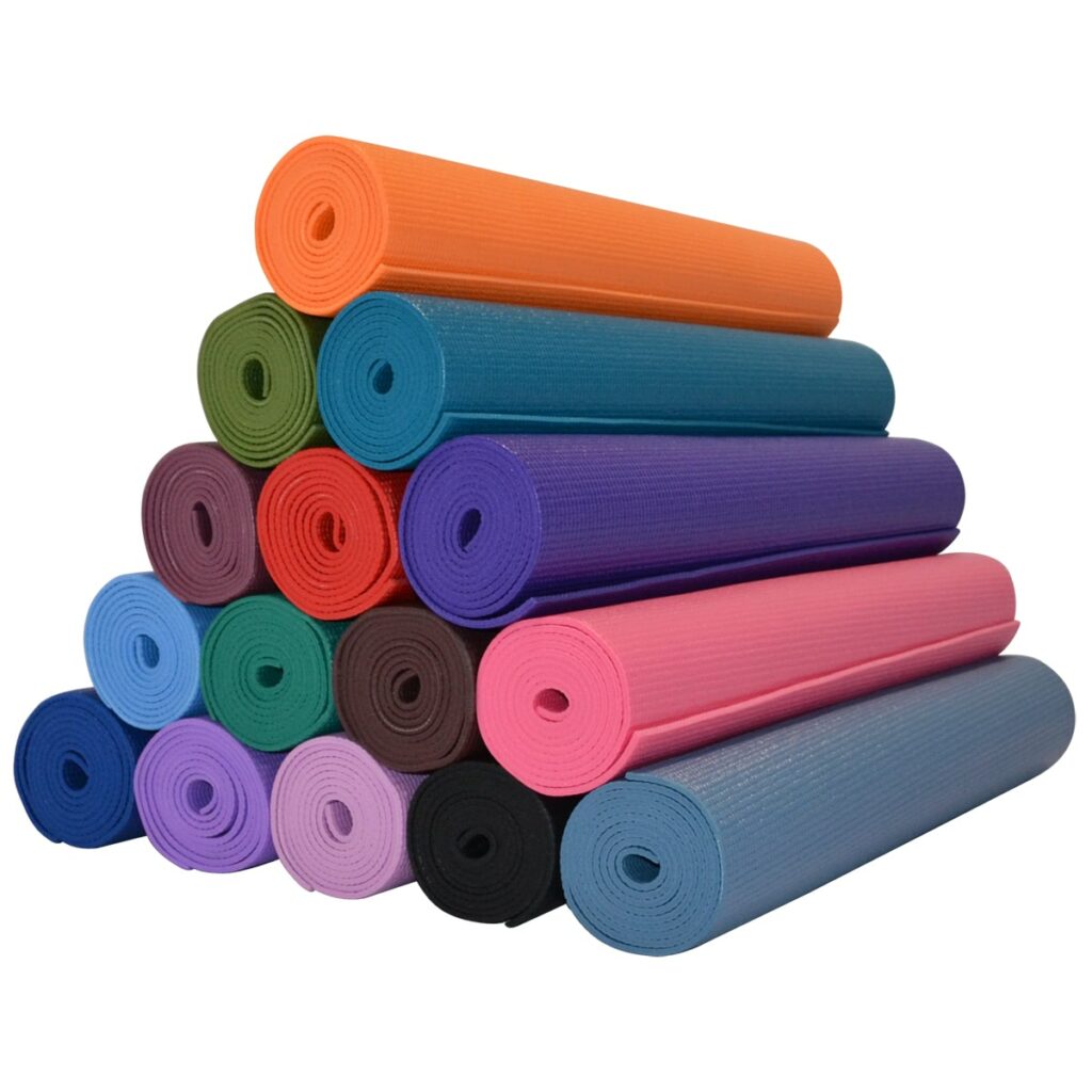Hello Fit 20-Pack Value Yoga Mat With Carrying Strap, 68 x 24