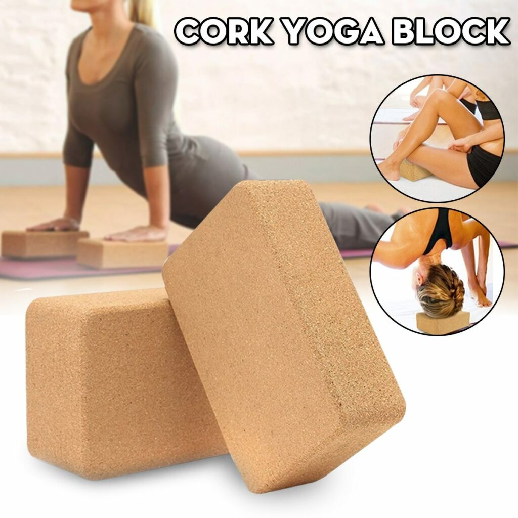 Buy Yoga Blocks, The Essential Cork Yoga Block